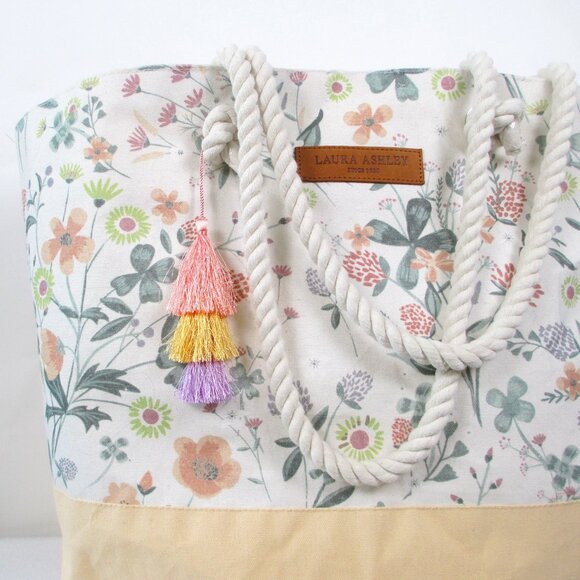 LARGE LAURA ASHLEY TOTE BAG - Picture 3 of 16